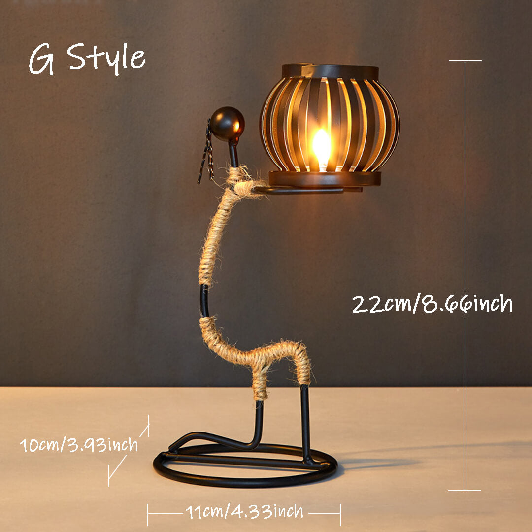 Creative Girl Candlestick Decoration