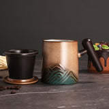 greeat mountain pettern, coffee mug, tea mug