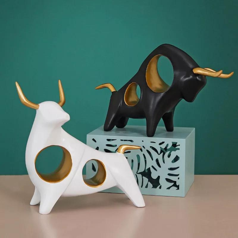 Abstract Taurus Sculpture