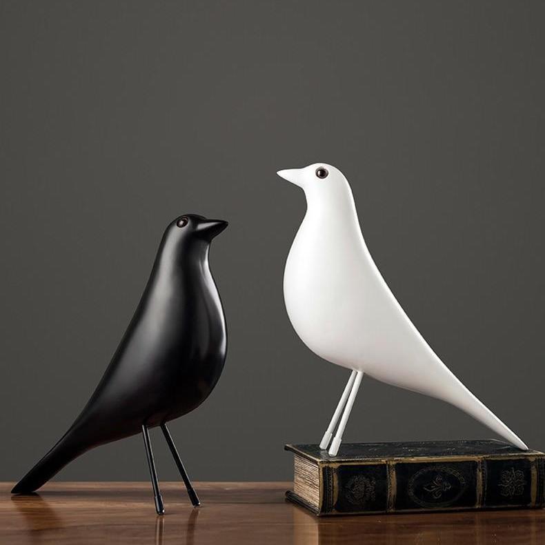 Minimalistische Taubenfigur