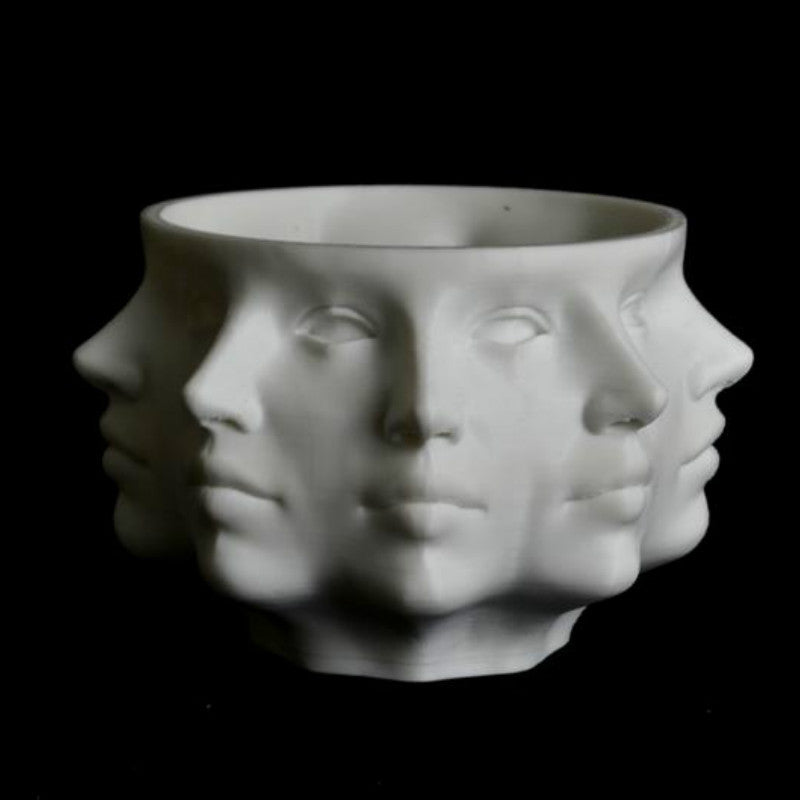Pot de fleur polyface