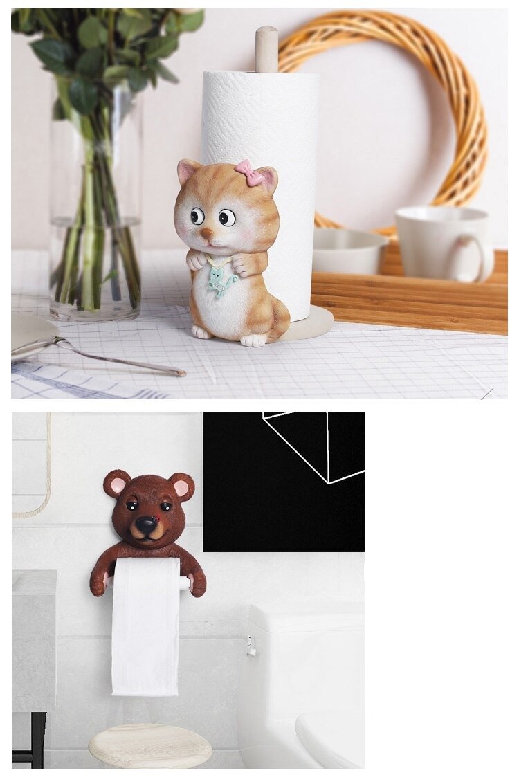 Cute Paper Towel Holder