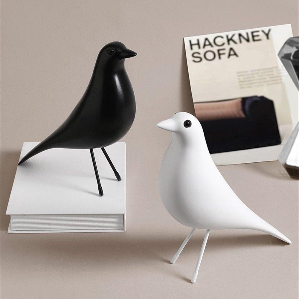Minimalistische Taubenfigur
