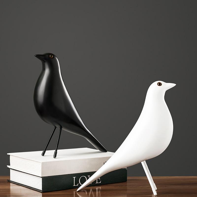 Minimalistische Taubenfigur