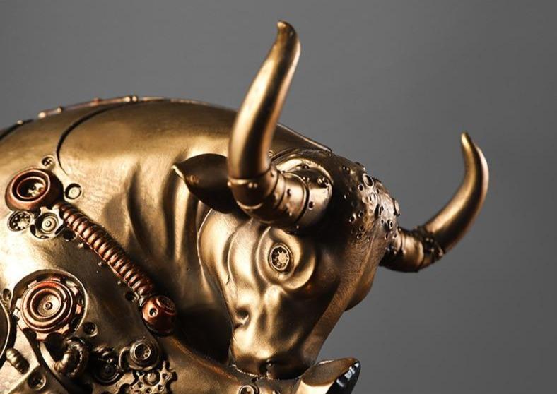 Mechanical Bull Statue