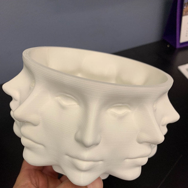 Pot de fleur polyface