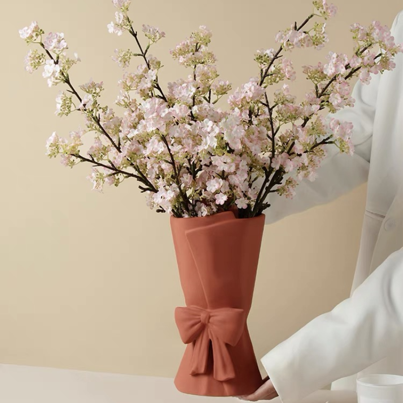 Luxury Bowknot Vase