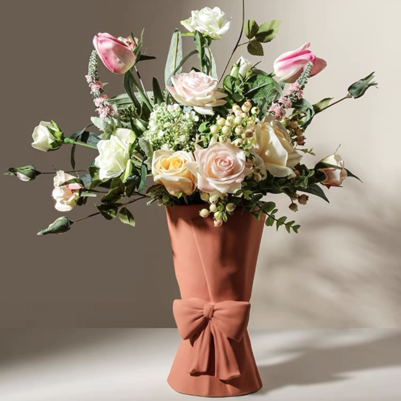 Luxury Bowknot Vase