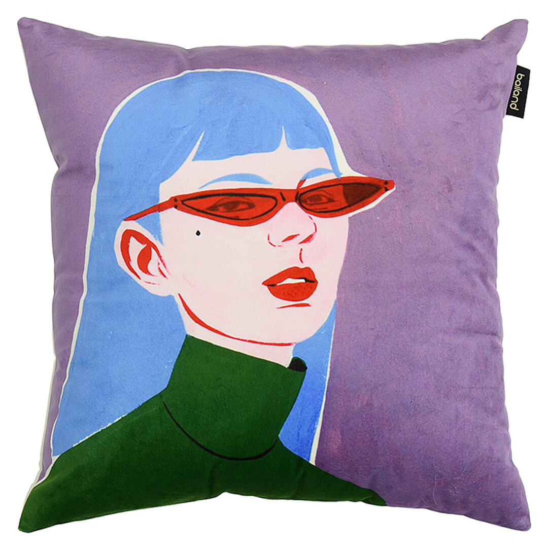 Funda de Cojín Chica Moderna Greenainer