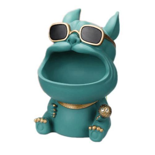 Almacenamiento de bulldog francés de boca grande
