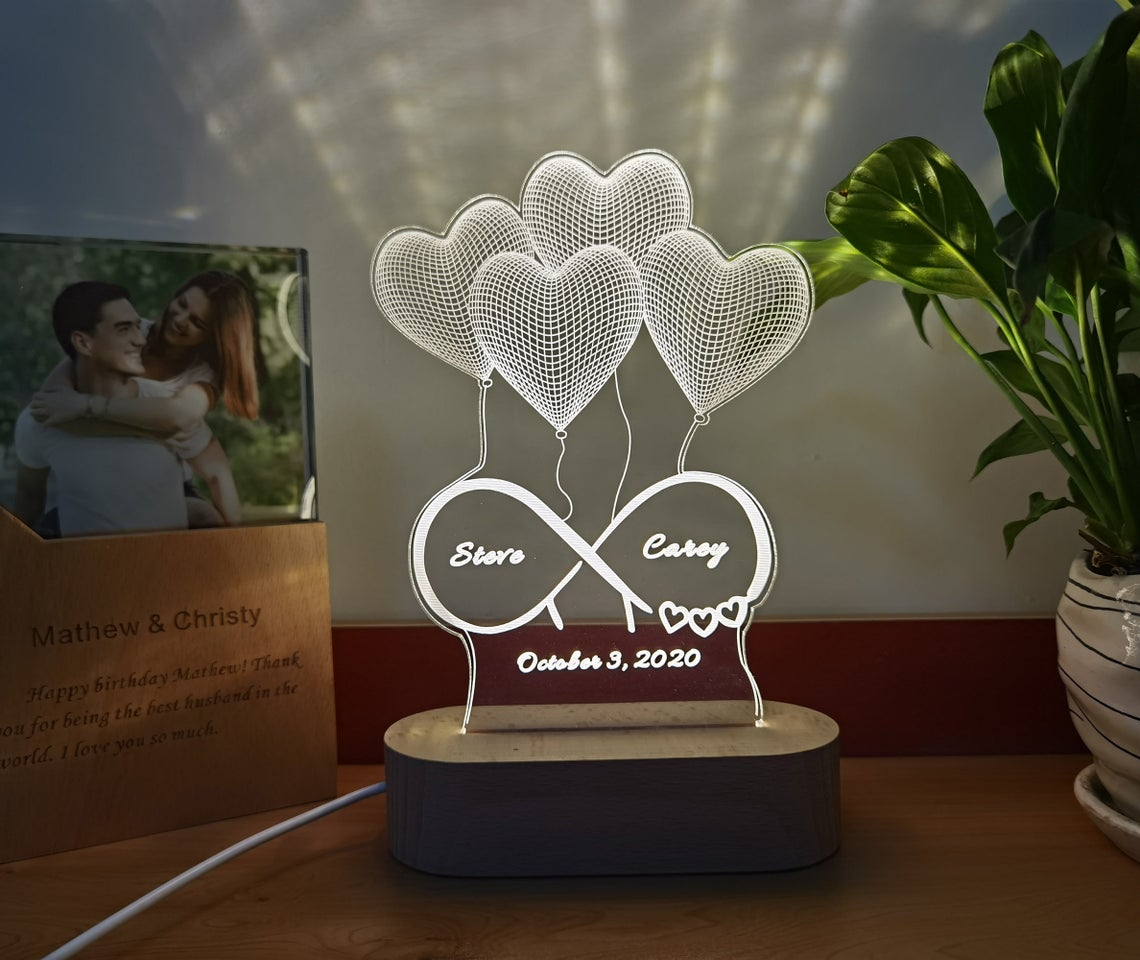 Personalized 3D Illusion Lamp