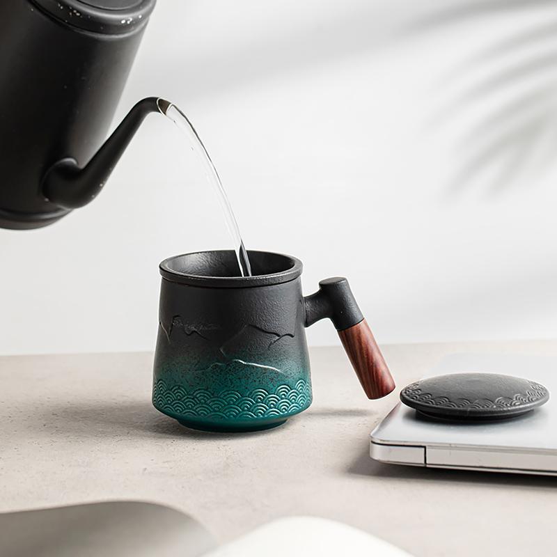 Tasse à café et à thé Mountain & Sea II