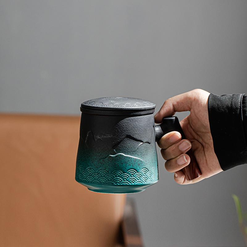 Tasse à café et à thé Mountain & Sea II