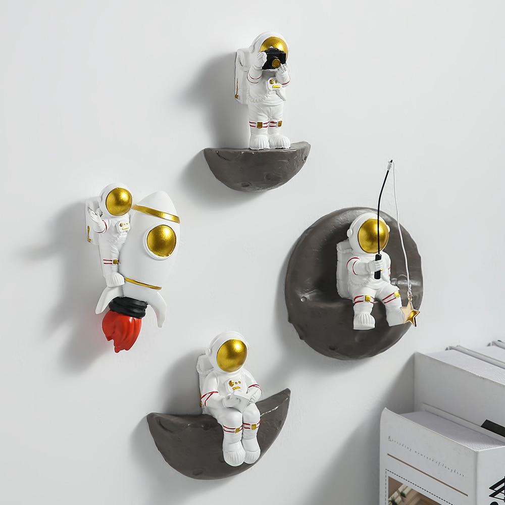 astronauta en la luna