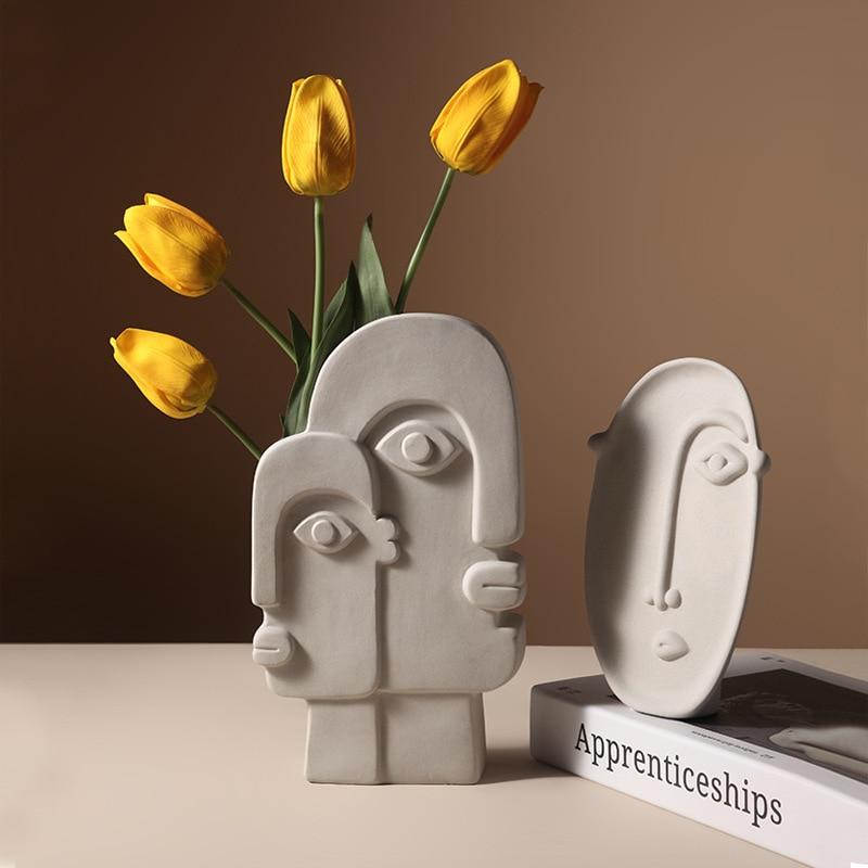 Maya-Gesichtsvase