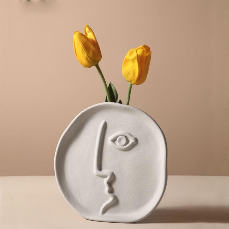 Maya-Gesichtsvase