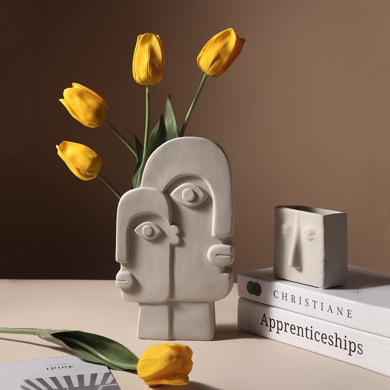 Maya-Gesichtsvase