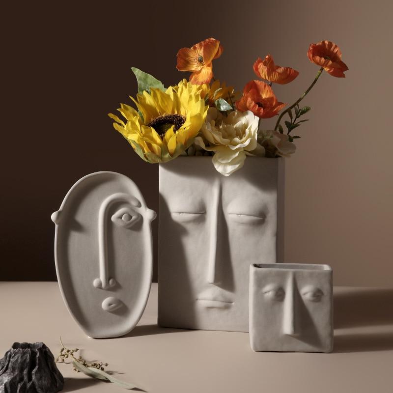 Maya-Gesichtsvase