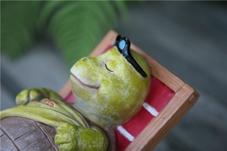 Décor drôle de tortue