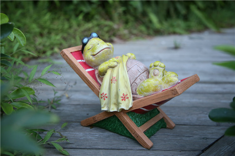 Décor drôle de tortue