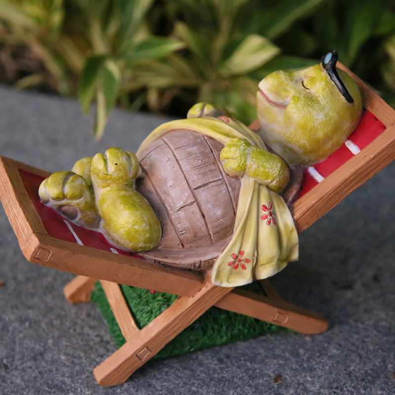 Décor drôle de tortue