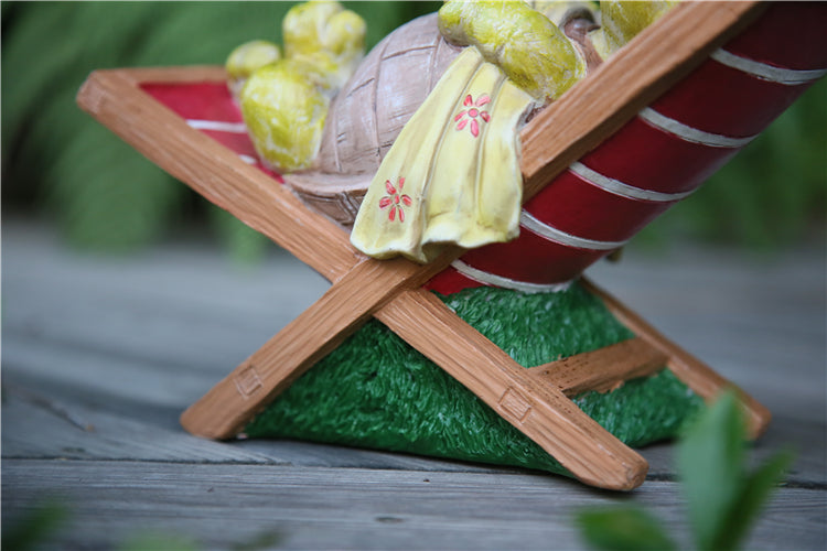 Décor drôle de tortue