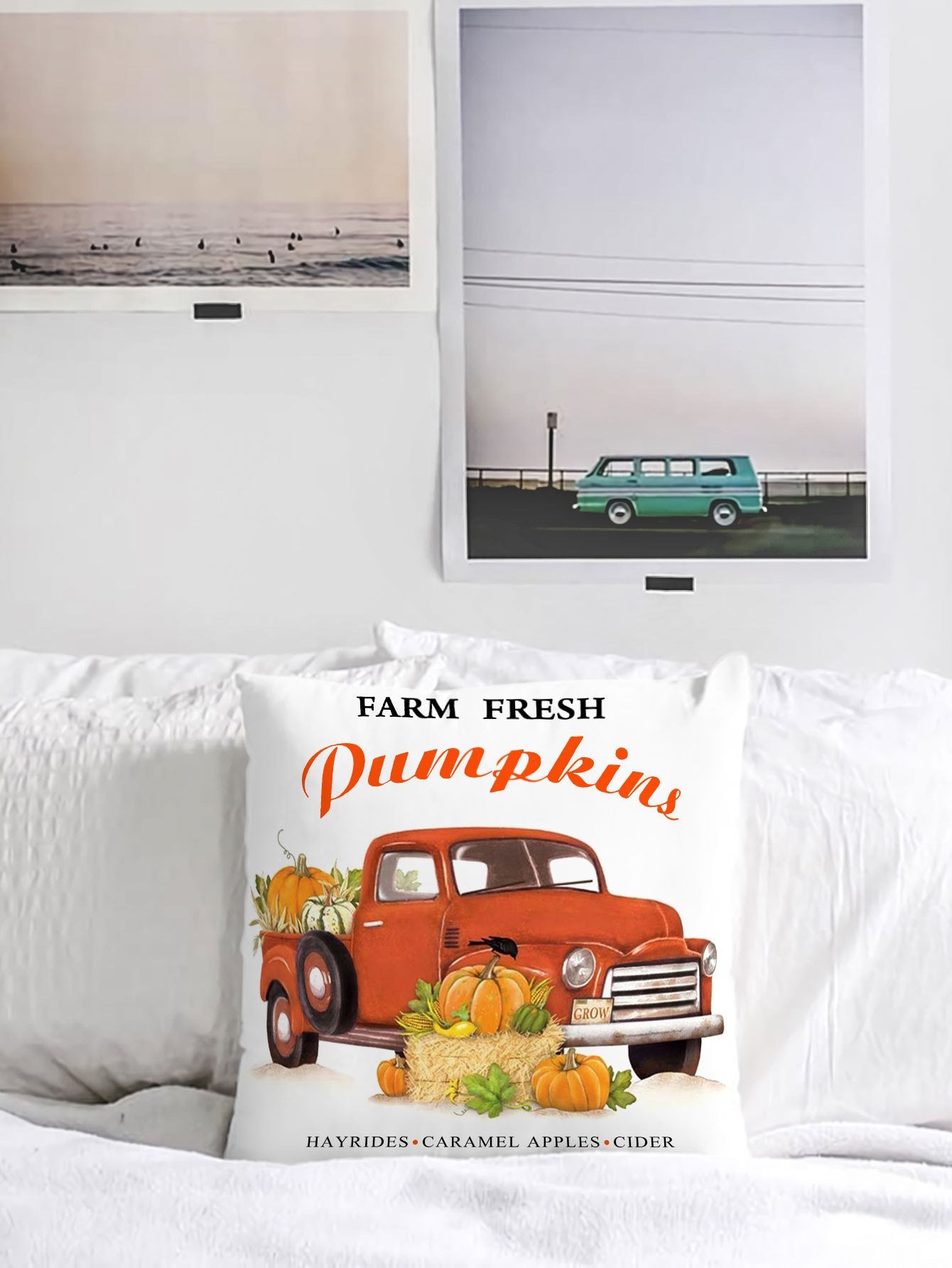 Autumn Pumpkins Cushion Covers