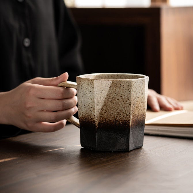 Tazza da caffè creativa a rombo