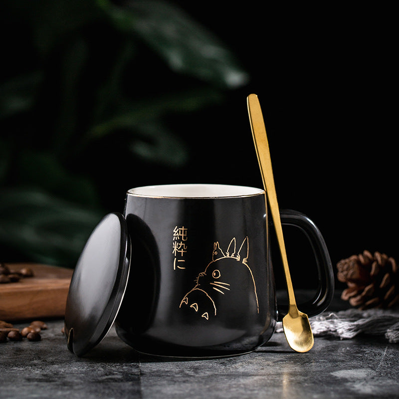 Tazza da tè Totoro con cucchiaino da caffè