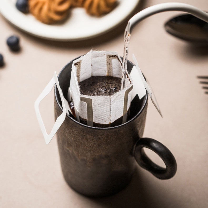 Rusty Glazed Ceramic Coffee Mug