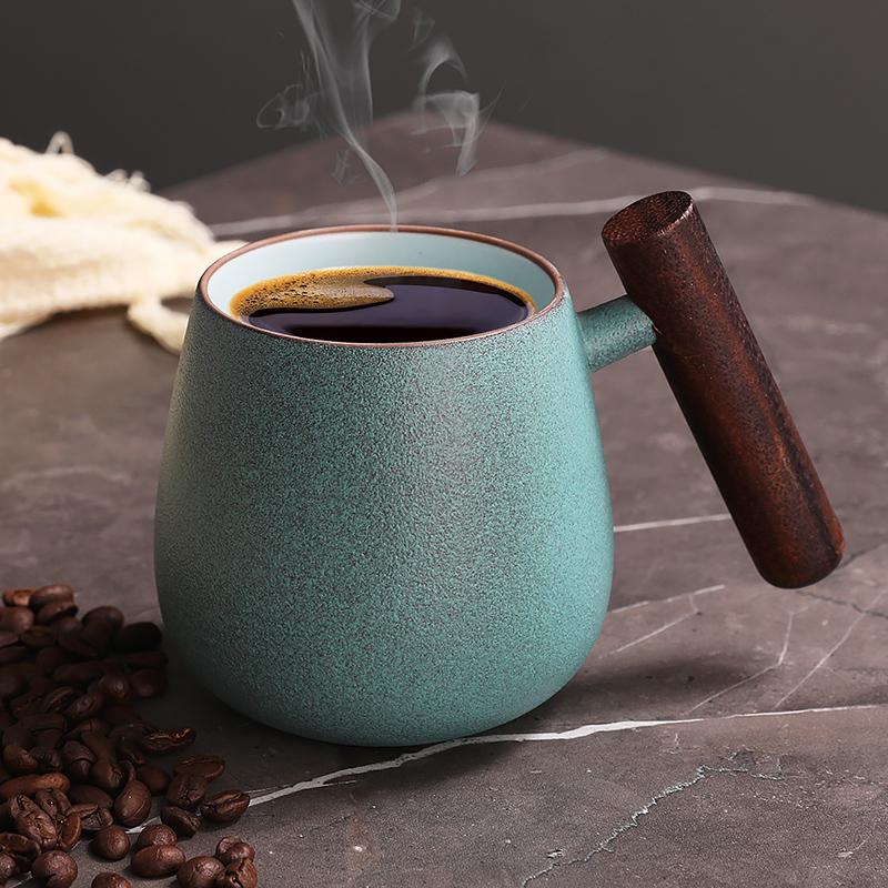 Taza redonda de café y té