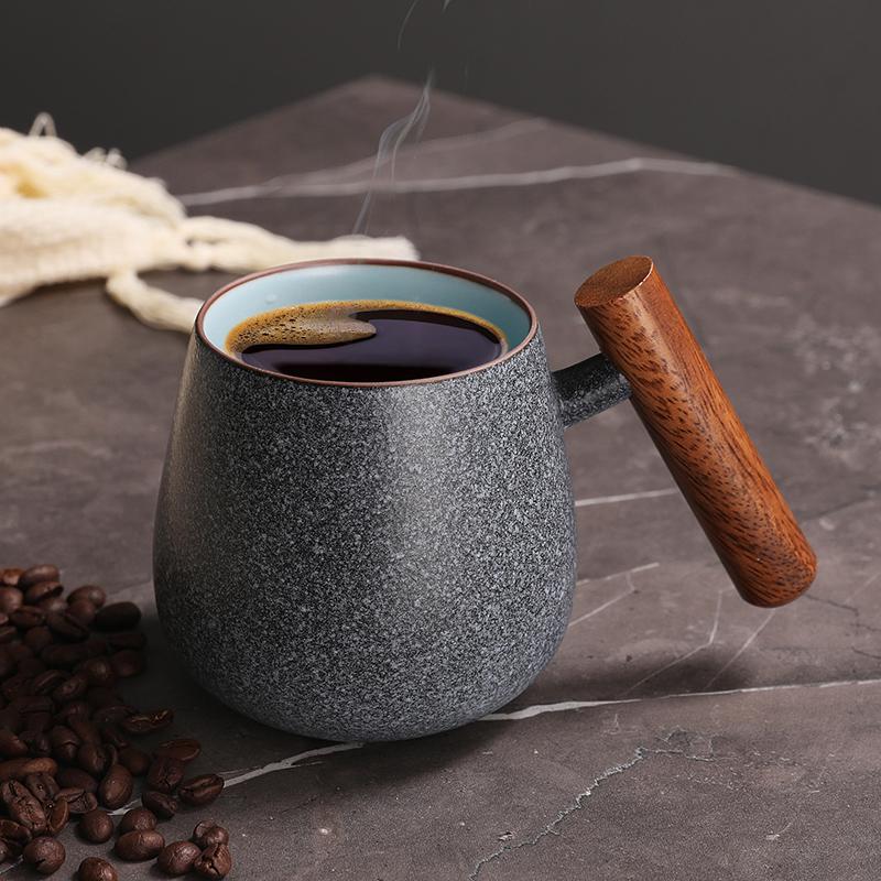 Taza redonda de café y té