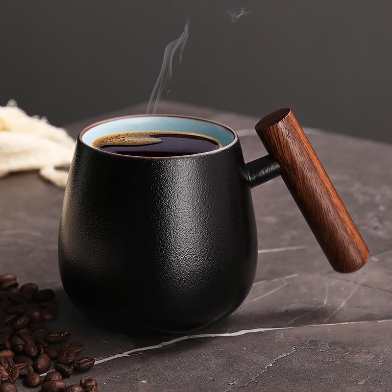 Taza redonda de café y té