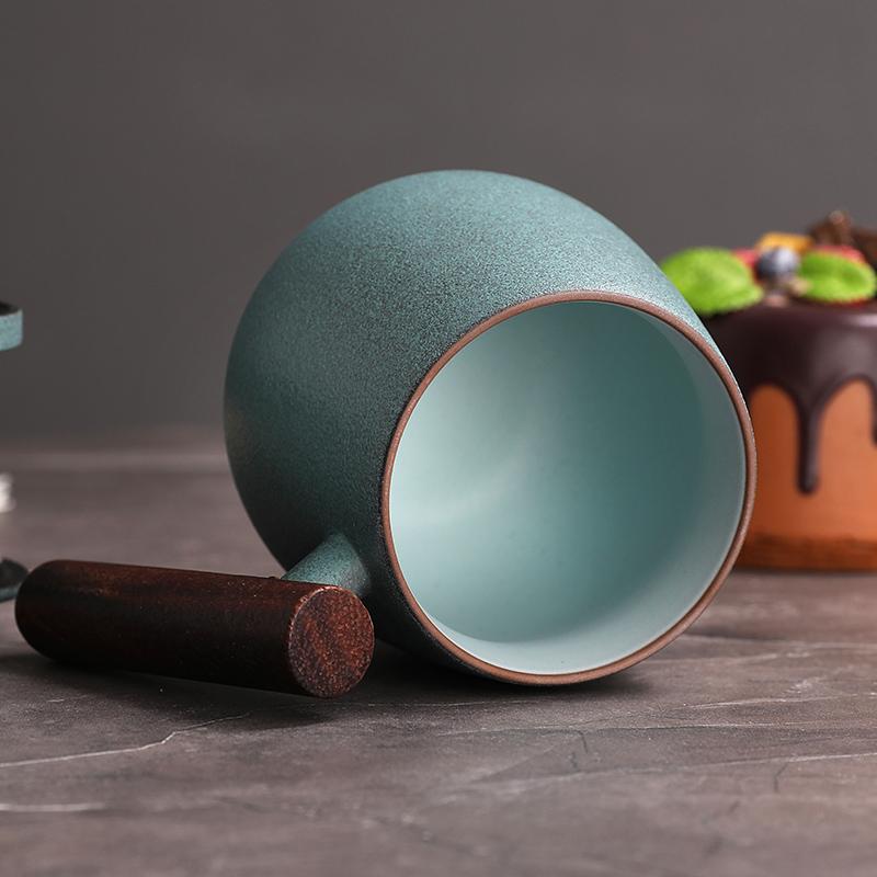 Taza redonda de café y té