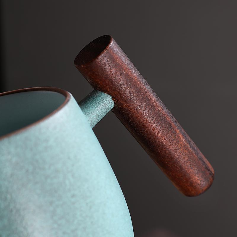 Taza redonda de café y té