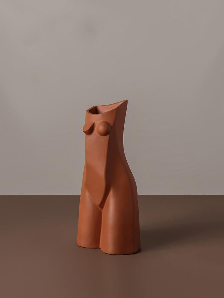 Vase im abstrakten Kunststil