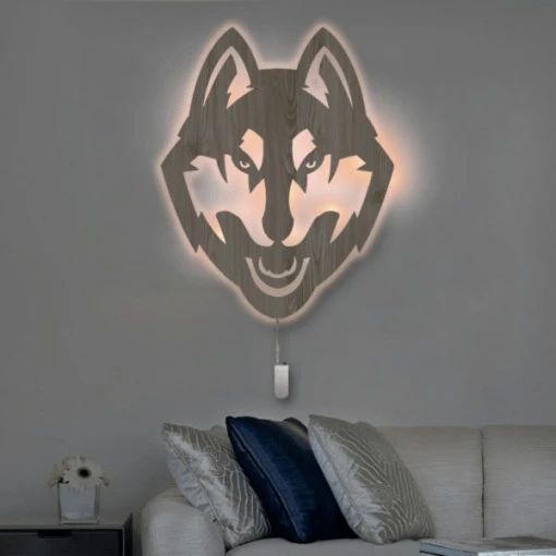 Personalisierte Wand-Dekor-Lampe