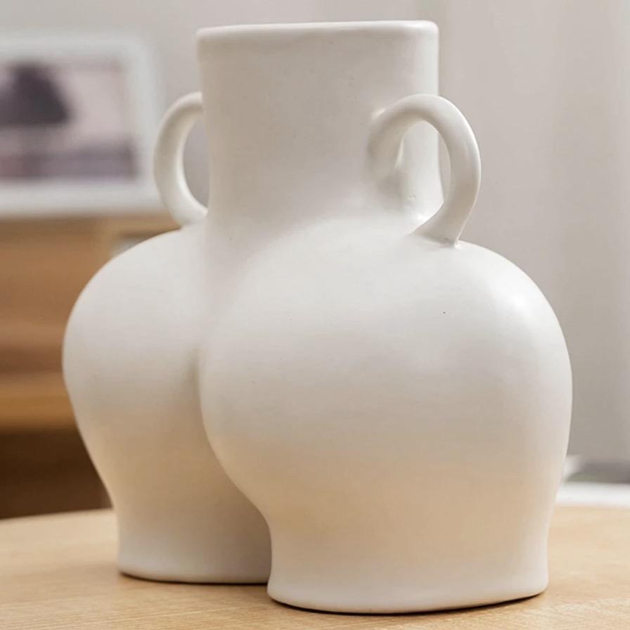 Hip-Shaped Vase