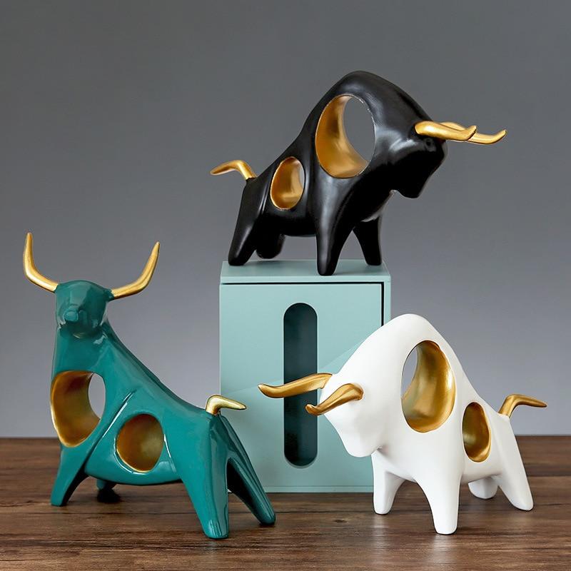 Abstract Taurus Sculpture