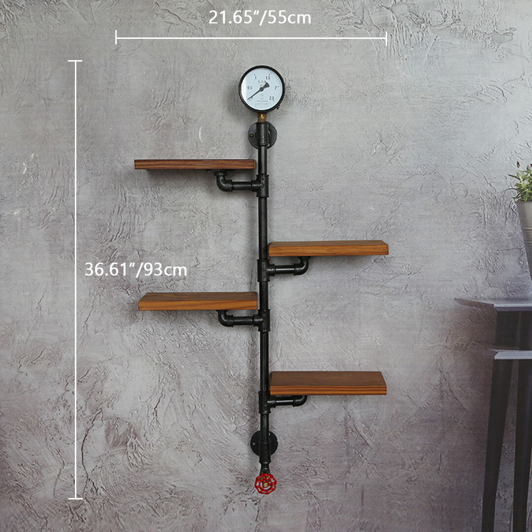 Rack multistrato in stile industriale retrò