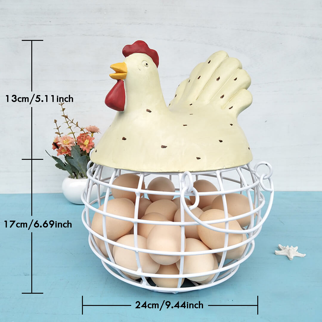 Egg Holder Hen Storage Basket