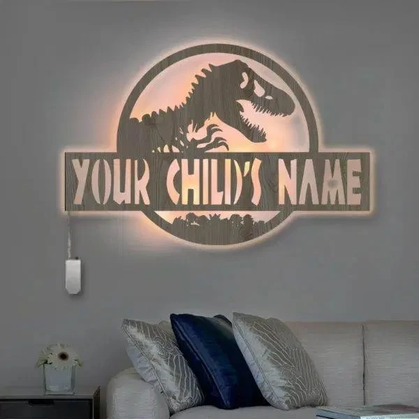 Personalisierte Wand-Dekor-Lampe