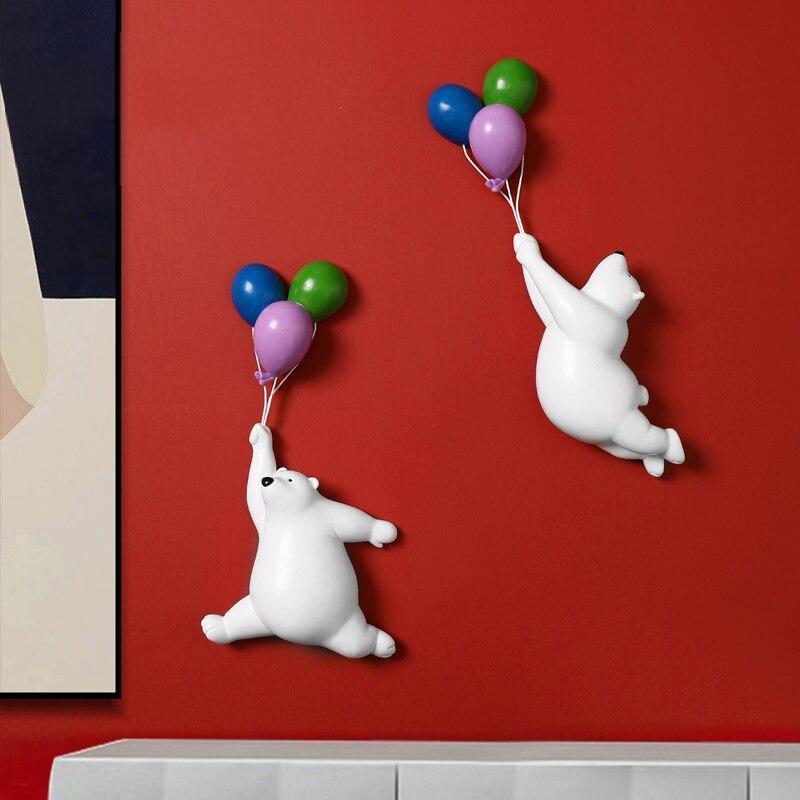 Flying Balloon Polar Bear