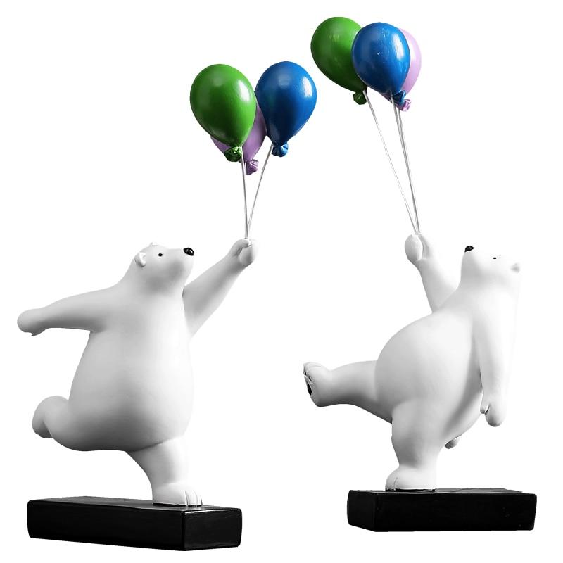 Flying Balloon Polar Bear