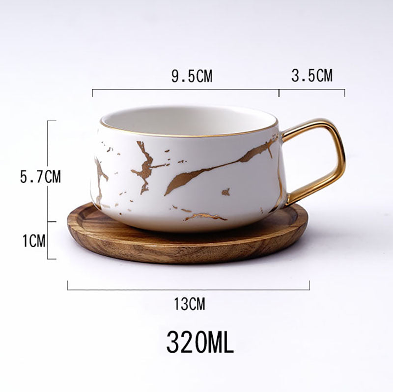 The Size of Porcelain Tea Cup