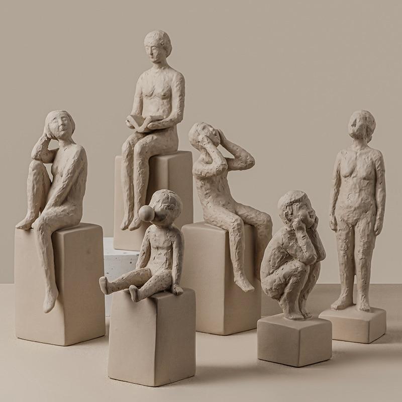 Ceramics Human Ornaments