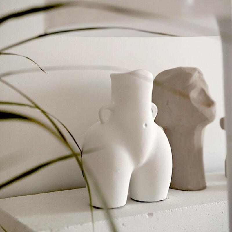 Maiden's Torso Dekorative Vase