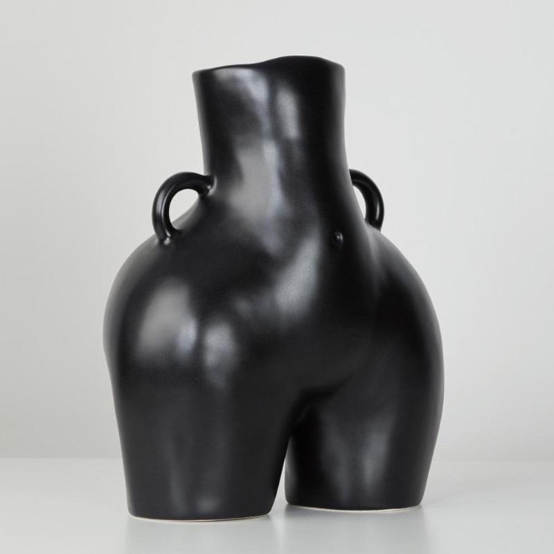 Maiden's Torso Decorative Vase