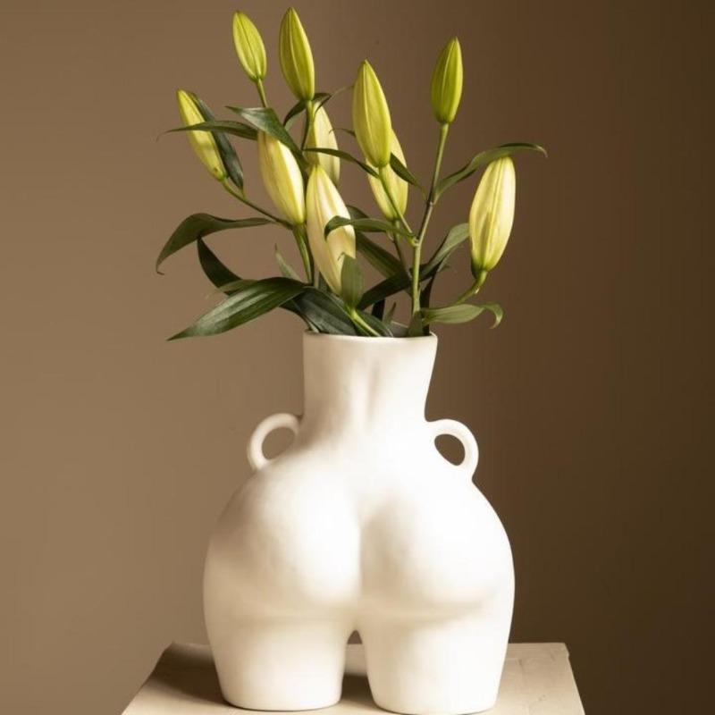 Maiden's Torso Dekorative Vase