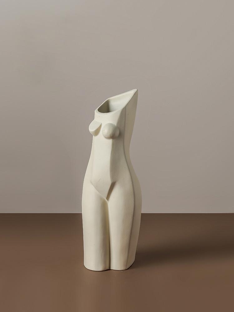 Vase im abstrakten Kunststil